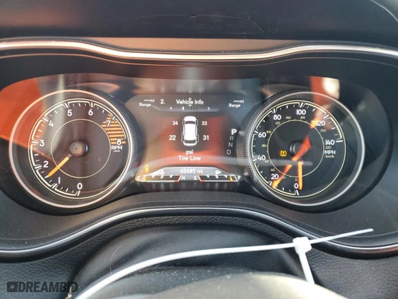 2019 Jeep Cherokee Overland with VIN 1C4PJMJX4KD259763, listed as a Copart auction lot 42593055 with 45,485 mi miles and Salvage Title. Bid and sale history available at carsss.com. Image 9.