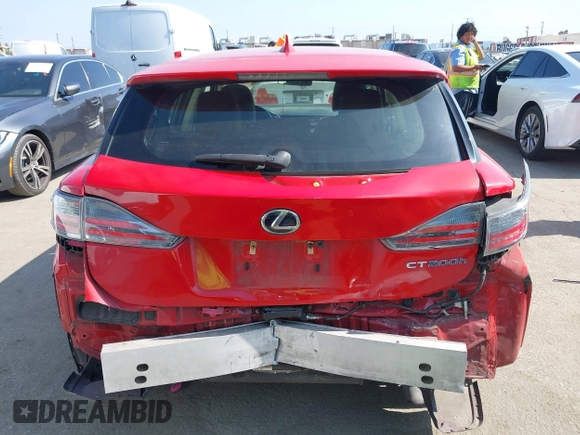 2015 Lexus CT 200h with VIN JTHKD5BH7F2229526, listed as a IAAI auction lot 42450596 with 110,661 mi miles and . Bid and sale history available at DreamBid. Image 17.