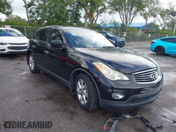 2010 Infiniti EX Journey with VIN JN1AJ0HP3AM700286, listed as a IAAI auction lot 40741257 with 79,688 mi miles. Bid and sale history available at carsss.com. Image 1.