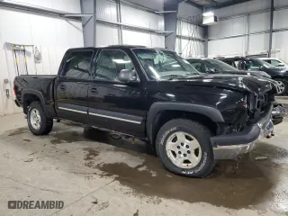 2005 Chevrolet Silverado 1500 LS with VIN 2GCEK13T251106134, listed as a Copart auction lot 52896995 with 160,423 mi miles and Salvage Title. Bid and sale history available at carsss.com. Image 4.