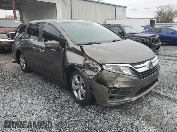 2019 Honda Odyssey EX-L with VIN 5FNRL6H74KB099395, listed as a Copart auction lot 42219415 with 113,177 mi miles and Non Repairable. Bid and sale history available at DreamBid. Image 4.