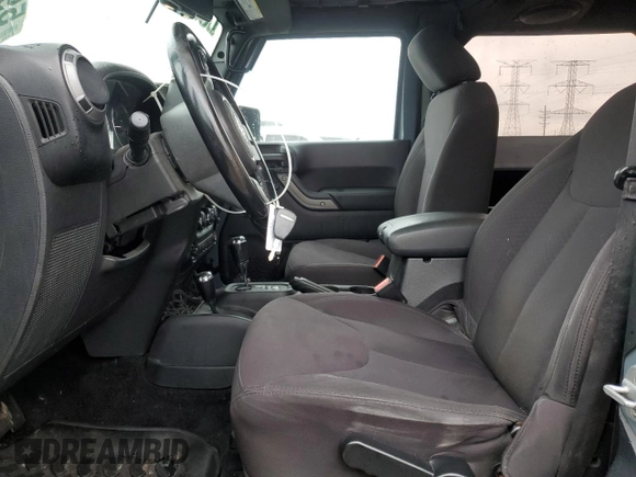 2014 Jeep Wrangler Sport с VIN 1C4AJWAG1EL117219, выставлен на аукционе Copart как лот 59696355 с пробегом 105 865 миль миль и Списание • Salvage title. История ставок и продаж доступна на DreamBid. Изображение 7.