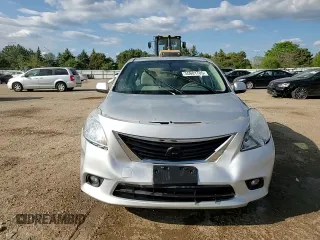 2013 Nissan Versa S Plus with VIN 3N1CN7AP6DL884718, listed as a Copart auction lot 55601705 with 65,622 mi miles and Salvage title. Bid and sale history available at DreamBid. Image 14.