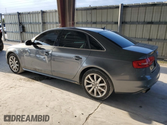 2014 Audi A4 Premium with VIN WAUAFAFL8EN031093, listed as a Copart auction lot 52461505 with 113,580 mi miles and Clean Title. Bid and sale history available at carsss.com. Image 2.