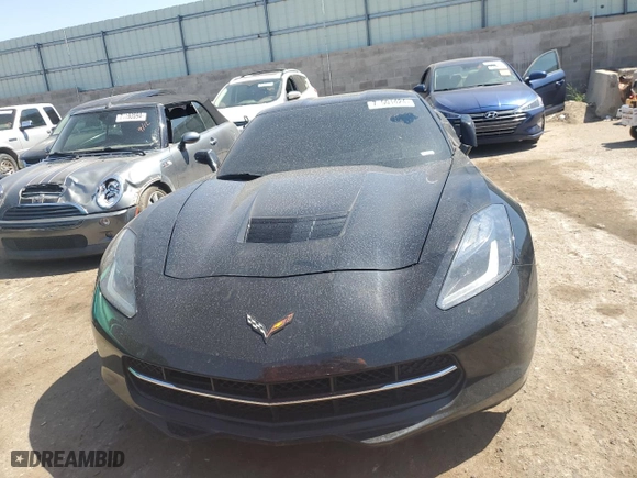2014 Chevrolet Corvette Stingray Z51 2LT with VIN 1G1YJ2D74E5102617, listed as a Copart auction lot 71501424 with 90,212 mi miles and Salvage Title. Bid and sale history available at carsss.com. Image 5.