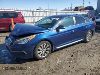 2016 Hyundai Sonata Sport with VIN 5NPE34AF9GH403754, listed as a Copart auction lot 50369425 with 114,152 mi miles and Non Repairable. Bid and sale history available at carsss.com. Image 1.