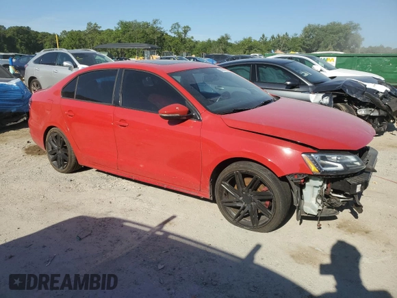 2014 Volkswagen Jetta GLI Edition 30 with VIN 3VW4S7AJ3EM354382, listed as a Copart auction lot 58058305 with 128,307 mi miles and Salvage title. Bid and sale history available at DreamBid. Image 4.