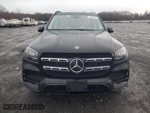 2023 Mercedes-Benz GLS with VIN 4JGFF8GE8PB022119, listed as a Copart auction lot 82286924 with 23,987 mi miles and Salvage Title. Bid and sale history available at carsss.com. Image 5.