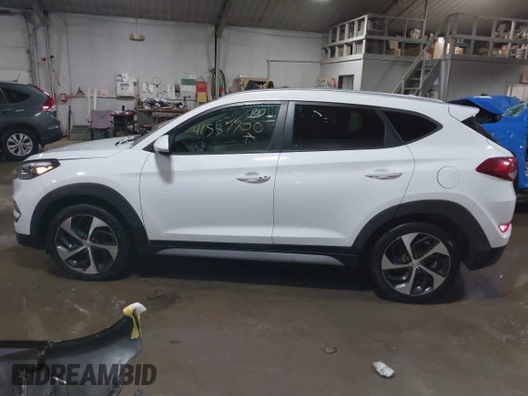 2017 Hyundai Tucson Limited z VIN KM8J3CA26HU584580, wystawiony jako IAAI lot #41587700 z przebiegiem 132 183 mil mil oraz . Historia ofert i sprzedaży dostępna na DreamBid. Obrazek 14.