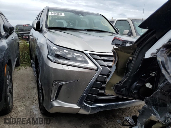 2019 Lexus LX 570 с VIN JTJHY7AXXK4289896, выставлен на аукционе Copart как лот 74352084 с пробегом Не указан миль и Списание • Salvage title. История ставок и продаж доступна на DreamBid. Изображение 5.