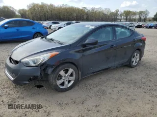 2013 Hyundai Elantra GLS with VIN 5NPDH4AE4DH250930, listed as a Copart auction lot 51010145 with 176,216 mi miles and Clean title. Bid and sale history available at DreamBid. Image 1.