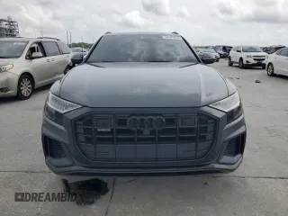 2019 Audi Q8 Prestige with VIN WA1FVAF11KD024380, listed as a Copart auction lot 54579315 with 109,204 mi miles and Salvage title. Bid and sale history available at DreamBid. Image 5.