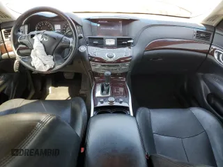 2015 Infiniti Q70 with VIN JN1BY1AR5FM561805, listed as a Copart auction lot 57892685 with 208,526 mi miles and Salvage title. Bid and sale history available at DreamBid. Image 8.