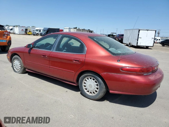 1997 Mercury Sable GS z VIN 1MELM50U6VG652538, wystawiony jako Copart lot #73302644 z przebiegiem 138 637 mil mil oraz Szkody całkowita. Historia ofert i sprzedaży dostępna na DreamBid. Obrazek 2.