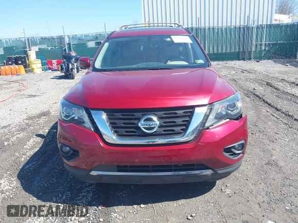 2018 Nissan Pathfinder SV z VIN 5N1DR2MM5JC614716, wystawiony jako IAAI lot #41762250 z przebiegiem 94 825 mil mil oraz . Historia ofert i sprzedaży dostępna na DreamBid. Obrazek 13.