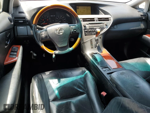 2011 Lexus RX 350 with VIN 2T2ZK1BA0BC043304, listed as a Copart auction lot 61614735 with 77,469 mi miles and Salvage title. Bid and sale history available at DreamBid. Image 8.