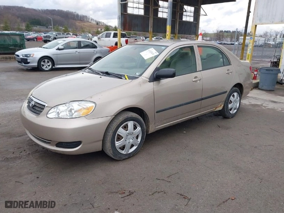 2008 Toyota Corolla CE with VIN 2T1BR32E28C859164, listed as a IAAI auction lot 41820654 with 229,212 mi miles. Bid and sale history available at carsss.com. Image 2.