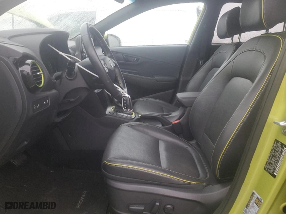 2020 Hyundai Kona Limited with VIN KM8K3CA54LU473047, listed as a Copart auction lot 43123695 with 31,518 mi miles and Salvage Title. Bid and sale history available at carsss.com. Image 7.