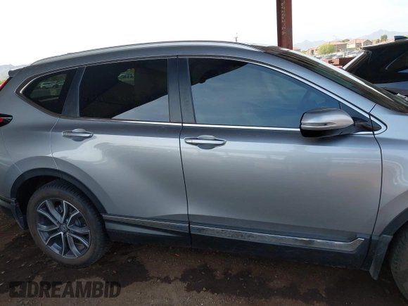 2022 Honda CR-V Touring with VIN 2HKRW2H90NH639932, listed as a IAAI auction lot 41909286 with 38,389 mi miles. Bid and sale history available at carsss.com. Image 12.