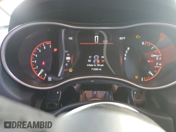 2020 Dodge Durango Pursuit with VIN 1C4RDJFG3LC309146, listed as a Copart auction lot 53483675 with 71,289 mi miles and Salvage title. Bid and sale history available at DreamBid. Image 9.