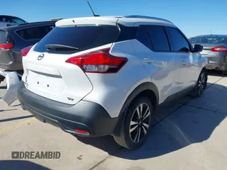 2019 Nissan Kicks S with VIN 3N1CP5CU3KL525065, listed as a IAAI auction lot 41232000 with 46,778 mi miles and . Bid and sale history available at carsss.com. Image 4.