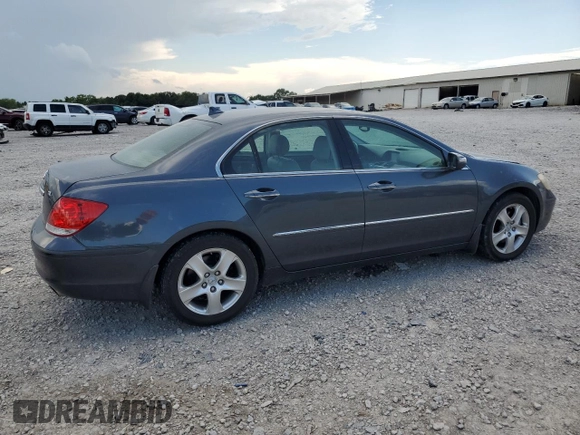 2006 Acura RL z VIN JH4KB16546C008393, wystawiony jako Copart lot #60930345 z przebiegiem 220 010 mil mil oraz Szkoda całkowita • Salvage title. Historia ofert i sprzedaży dostępna na DreamBid. Obrazek 3.