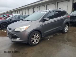2014 Ford Escape Titanium с VIN 1FMCU0J96EUD70492, выставлен на аукционе Copart как лот 55312455 с пробегом 147 306 миль миль и Списание • Salvage title. История ставок и продаж доступна на DreamBid. Изображение 1.