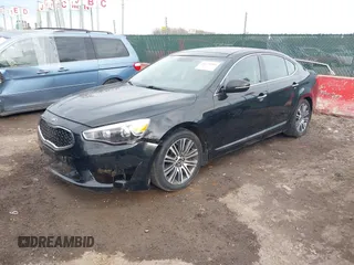 2016 Kia Cadenza Premium with VIN KNALN4D76G5208021, listed as a IAAI auction lot 41674106 with 87,800 mi miles. Bid and sale history available at carsss.com. Image 2.