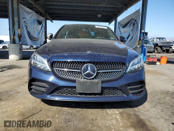 2020 Mercedes-Benz C 300 with VIN WDDWF8DB3LR530908, listed as a Copart auction lot 58015975 with 60,818 mi miles and Salvage title. Bid and sale history available at DreamBid. Image 5.