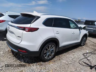 2023 Mazda CX-9 Signature with VIN JM3TCBEY7P0640089, listed as a Copart auction lot 61674085 with 55,387 mi miles and Salvage title. Bid and sale history available at DreamBid. Image 3.