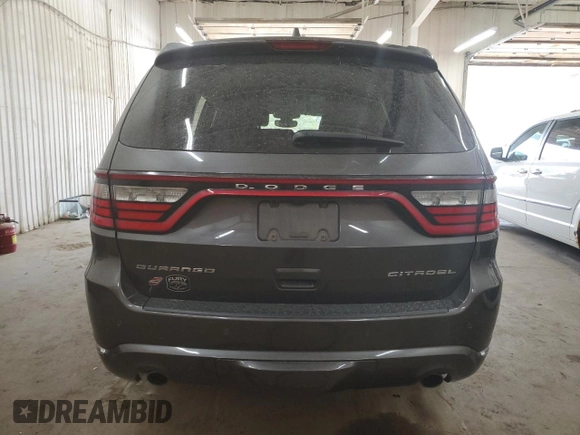 2019 Dodge Durango Citadel with VIN 1C4RDJEG5KC692054, listed as a Copart auction lot 76999704 with 79,022 mi miles and Salvage Title. Bid and sale history available at DreamBid. Image 6.