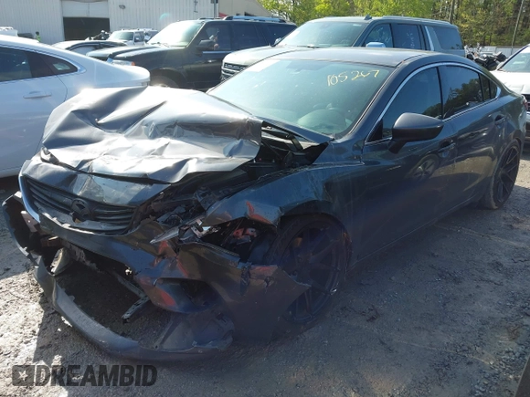 2014 Mazda 6 i Touring with VIN JM1GJ1V55E1105267, listed as a IAAI auction lot 41983743 with 159,266 mi miles. Bid and sale history available at carsss.com. Image 17.