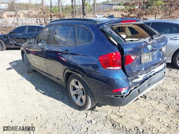2013 BMW X1 28i with VIN WBAVM1C52DVW46153, listed as a IAAI auction lot 41236419 with 160,732 mi miles. Bid and sale history available at carsss.com. Image 3.