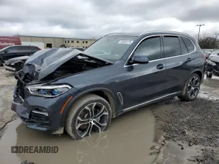 2020 BMW X5 sDrive40i with VIN 5UXCR4C00L9D01908, listed as a Copart auction lot 45025175 with 0 mi miles and Salvage Title. Bid and sale history available at carsss.com. Image 1.