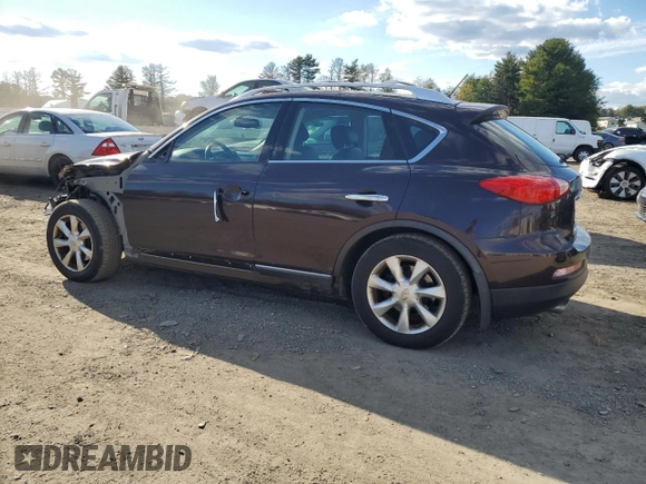 2010 Infiniti EX Journey with VIN JN1AJ0HR0AM753738, listed as a Copart auction lot 74167364 with 164,897 mi miles and Salvage Title. Bid and sale history available at DreamBid. Image 2.