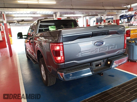2021 Ford F-150 XL with VIN 1FTFW1E81MKE96112, listed as a IAAI auction lot 42788387 with 101,494 mi miles and . Bid and sale history available at DreamBid. Image 9.