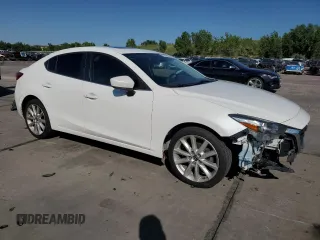 2017 Mazda 3 Touring with VIN 3MZBN1V76HM146950, listed as a Copart auction lot 61392005 with 120,199 mi miles and Salvage title. Bid and sale history available at DreamBid. Image 4.