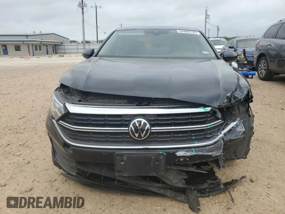 2023 Volkswagen Jetta SE with VIN 3VW7M7BUXPM031210, listed as a Copart auction lot 54968755 with 58,970 mi miles and Salvage title. Bid and sale history available at DreamBid. Image 5.