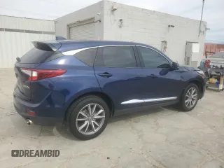 2021 Acura RDX Technology with VIN 5J8TC1H54ML016380, listed as a Copart auction lot 58882715 with Not provided miles and Salvage title. Bid and sale history available at DreamBid. Image 3.