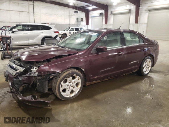 2011 Ford Fusion SE with VIN 3FAHP0HA7BR209692, listed as a Copart auction lot 55095425 with 238,463 mi miles and Non Repairable. Bid and sale history available at carsss.com. Image 1.