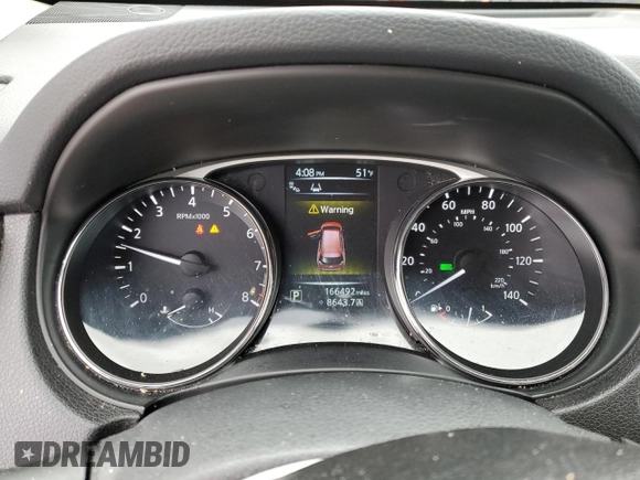 2015 Nissan Rogue SL with VIN 5N1AT2MV3FC870356, listed as a Copart auction lot 51313965 with 166,492 mi miles and Salvage Title. Bid and sale history available at carsss.com. Image 9.