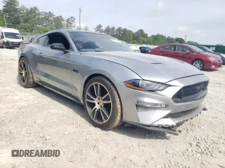 2023 Ford Mustang GT with VIN 1FA6P8CF0P5300998, listed as a Copart auction lot 55071295 with 30,770 mi miles and Salvage Title. Bid and sale history available at carsss.com. Image 4.