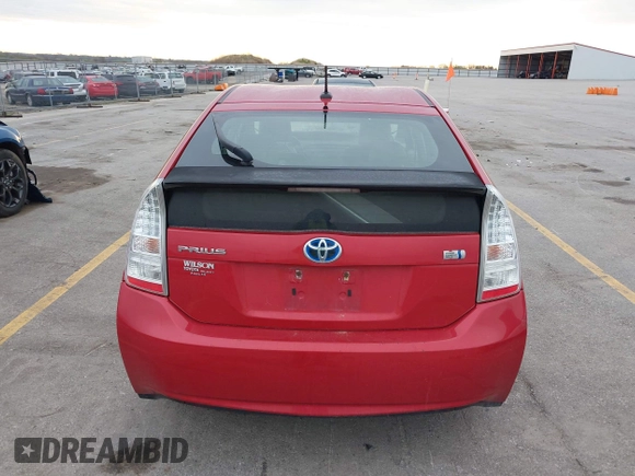 2011 Toyota Prius I with VIN JTDKN3DU9B0300373, listed as a IAAI auction lot 42168355 with 289,676 mi miles and . Bid and sale history available at DreamBid. Image 16.