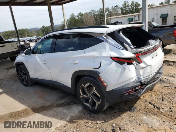 2022 Hyundai Tucson Limited with VIN 5NMJE3AE0NH120258, listed as a Copart auction lot 50408935 with 152,325 mi miles and Salvage Title. Bid and sale history available at carsss.com. Image 2.
