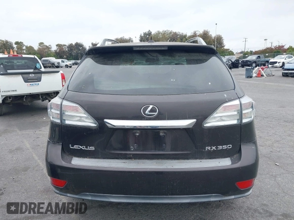2010 Lexus RX 350 z VIN 2T2ZK1BA9AC012227, wystawiony jako IAAI lot #42359726 z przebiegiem Nie podano mil oraz . Historia ofert i sprzedaży dostępna na DreamBid. Obrazek 16.