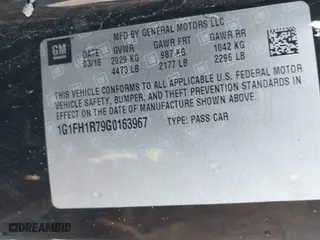 2016 Chevrolet Camaro 2SS with VIN 1G1FH1R79G0163967, listed as a IAAI auction lot 41851085 with 0 mi miles. Bid and sale history available at carsss.com. Image 8.