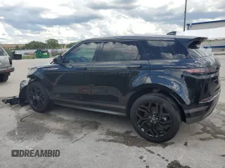 2023 Land Rover Range Rover Evoque Dynamic SE with VIN SALZL2FX5PH222455, listed as a Copart auction lot 60497634 with 8,831 mi miles and Non Repairable. Bid and sale history available at carsss.com. Image 2.