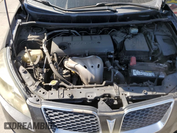 2009 Pontiac Vibe 1SB with VIN 5Y2SP67049Z458291, listed as a Copart auction lot 63234065 with 217,986 mi miles and Salvage title. Bid and sale history available at DreamBid. Image 11.