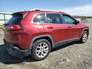 2014 Jeep Cherokee Latitude with VIN 1C4PJLCS2EW186719, listed as a Copart auction lot 50609725 with 140,449 mi miles and Salvage Title. Bid and sale history available at carsss.com. Image 3.