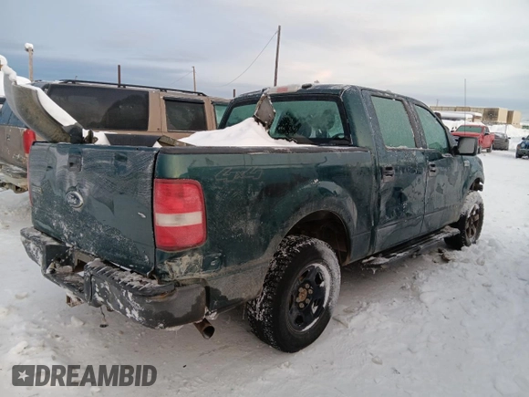 2008 Ford F-150 XL with VIN 1FTRW14W08FA87403, listed as a Copart auction lot 87237614 with 173,971 mi miles and Salvage Title. Bid and sale history available at carsss.com. Image 3.